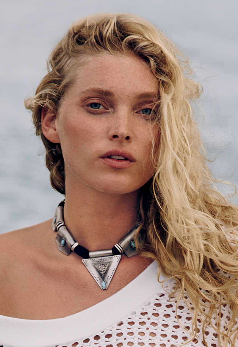 Elsa Hosk featured in  the Free People lookbook for Spring/Summer 2015