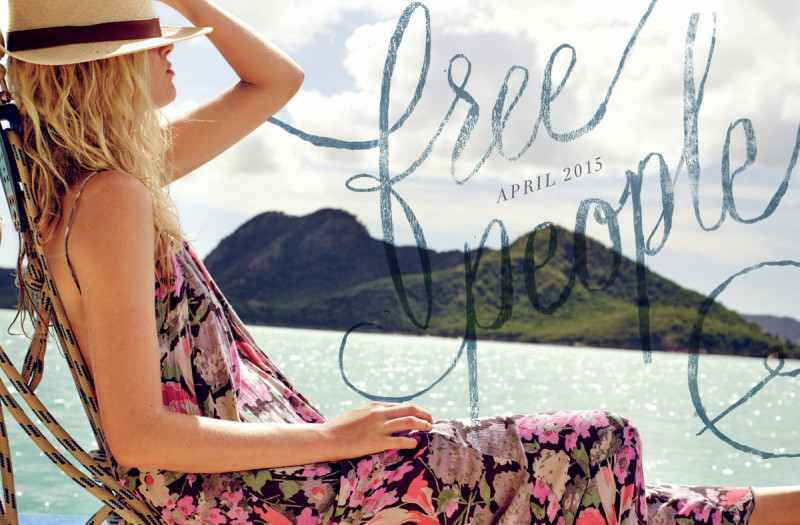 Elsa Hosk featured in  the Free People lookbook for Spring/Summer 2015