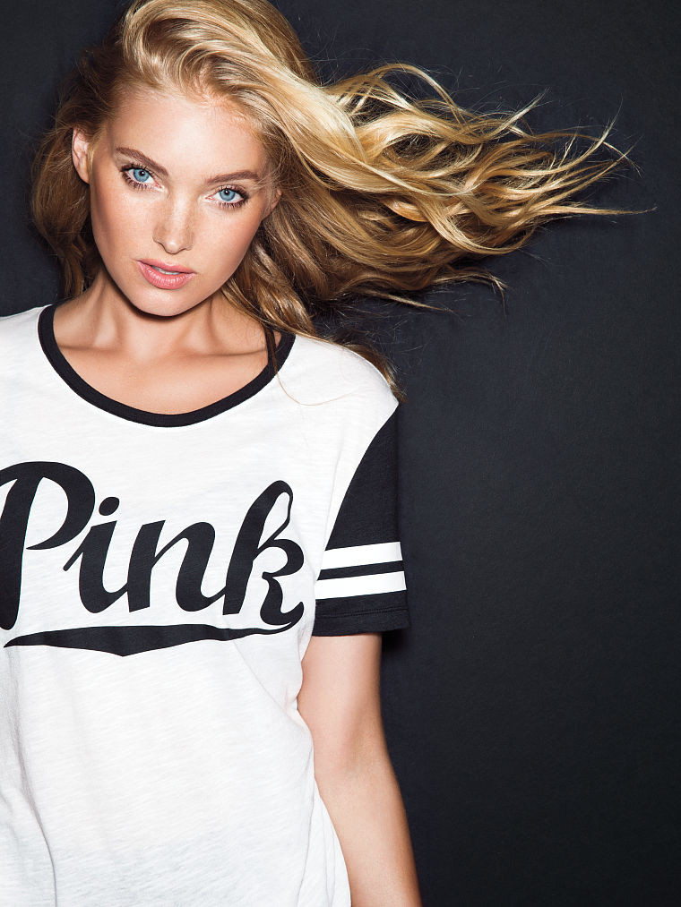 Elsa Hosk featured in  the Victoria\'s Secret PINK catalogue for Autumn/Winter 2014