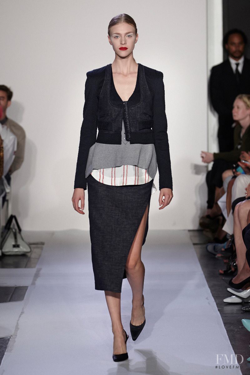 Hedvig Palm featured in  the Altuzarra fashion show for Spring/Summer 2014
