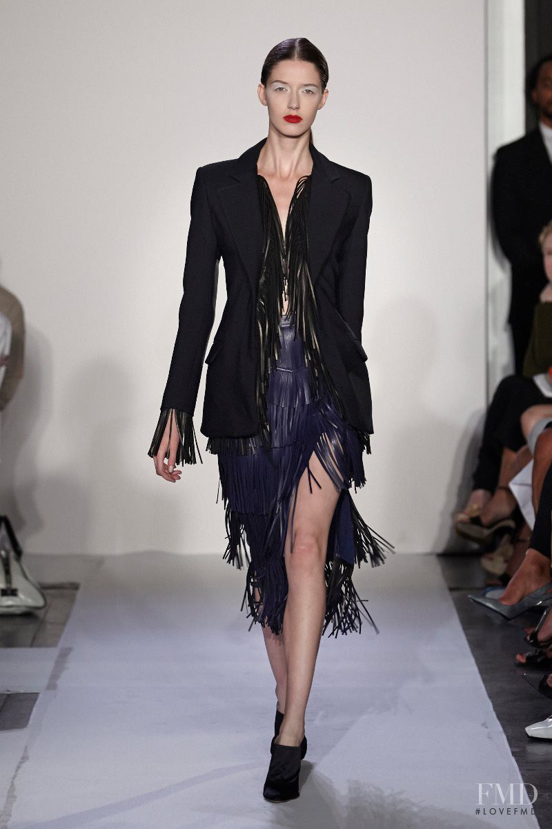 Josephine van Delden featured in  the Altuzarra fashion show for Spring/Summer 2014