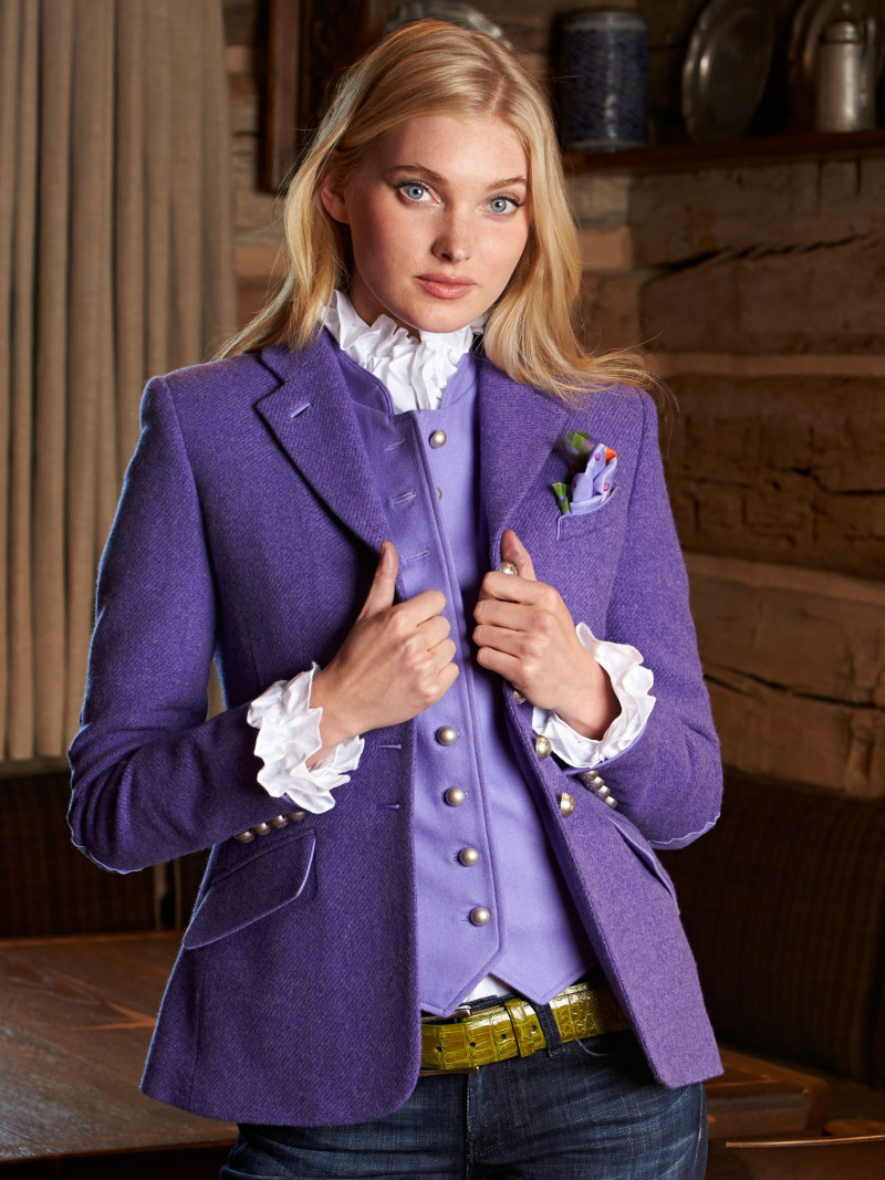 Elsa Hosk featured in  the Gorsuch catalogue for Autumn/Winter 2014