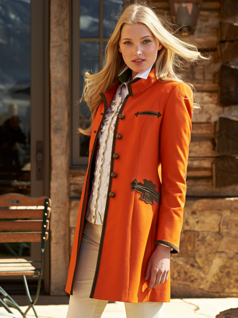 Elsa Hosk featured in  the Gorsuch catalogue for Autumn/Winter 2014