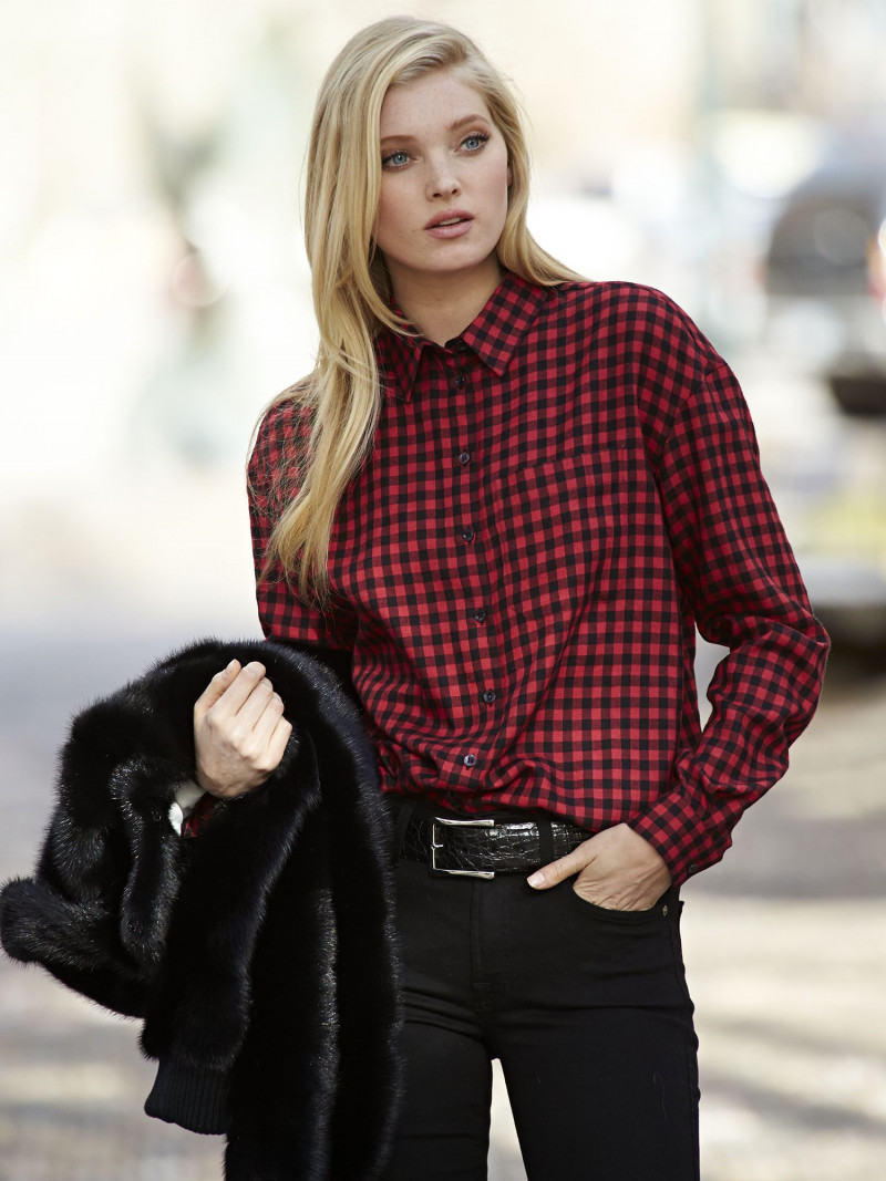 Elsa Hosk featured in  the Gorsuch catalogue for Autumn/Winter 2014