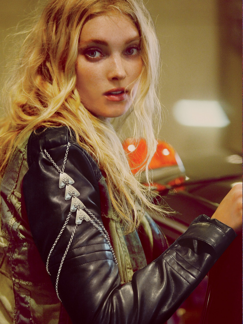 Elsa Hosk featured in  the Free People Lost in Tokyo lookbook for Fall 2013