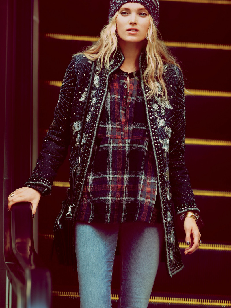 Elsa Hosk featured in  the Free People Lost in Tokyo lookbook for Fall 2013