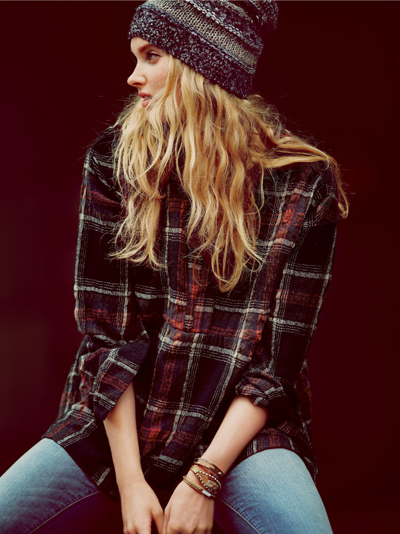 Elsa Hosk featured in  the Free People Lost in Tokyo lookbook for Fall 2013