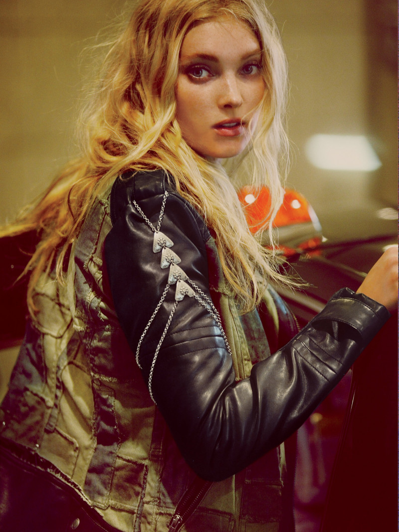 Elsa Hosk featured in  the Free People Lost in Tokyo lookbook for Fall 2013