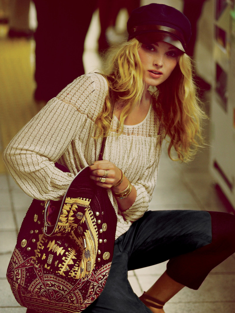 Elsa Hosk featured in  the Free People Lost in Tokyo lookbook for Fall 2013