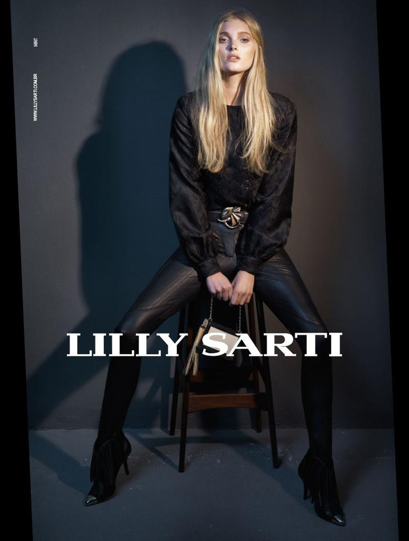 Elsa Hosk featured in  the Lilly Sarti advertisement for Autumn/Winter 2013