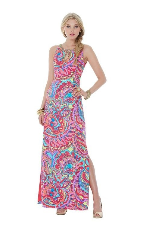 Elsa Hosk featured in  the Lilly Pulitzer catalogue for Winter 2013