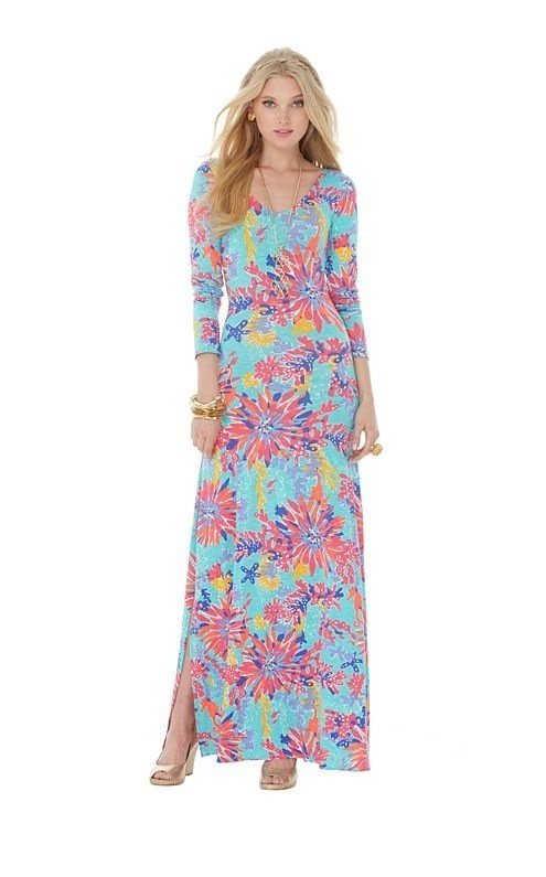 Elsa Hosk featured in  the Lilly Pulitzer catalogue for Winter 2013