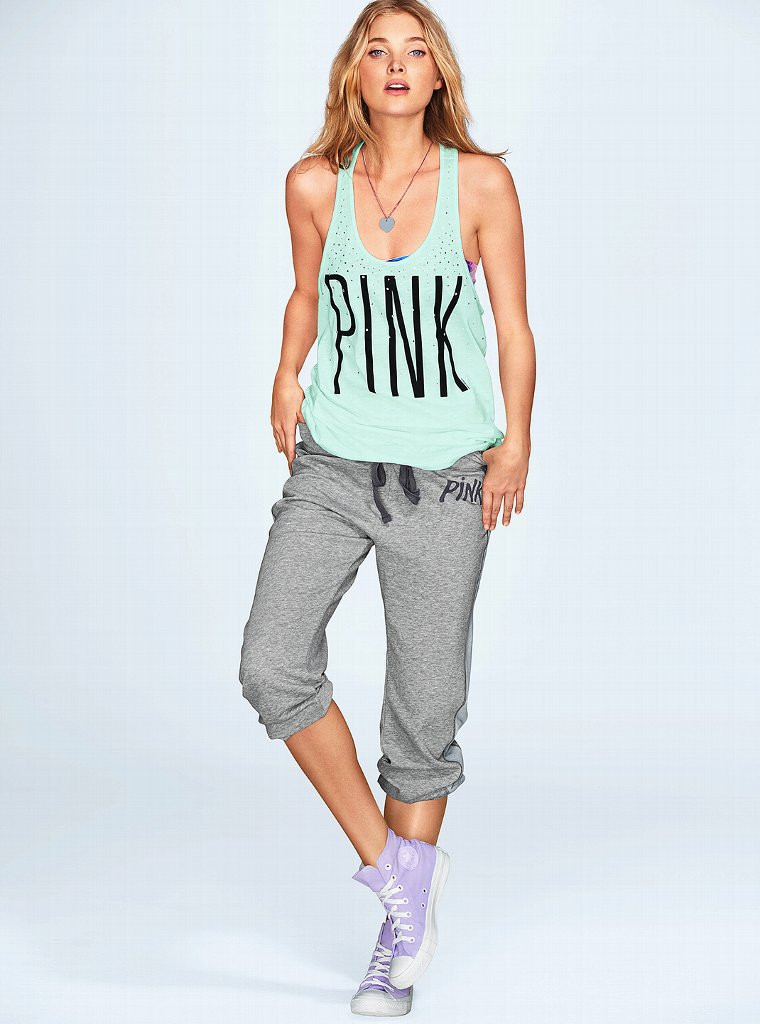 Elsa Hosk featured in  the Victoria\'s Secret PINK catalogue for Spring/Summer 2013
