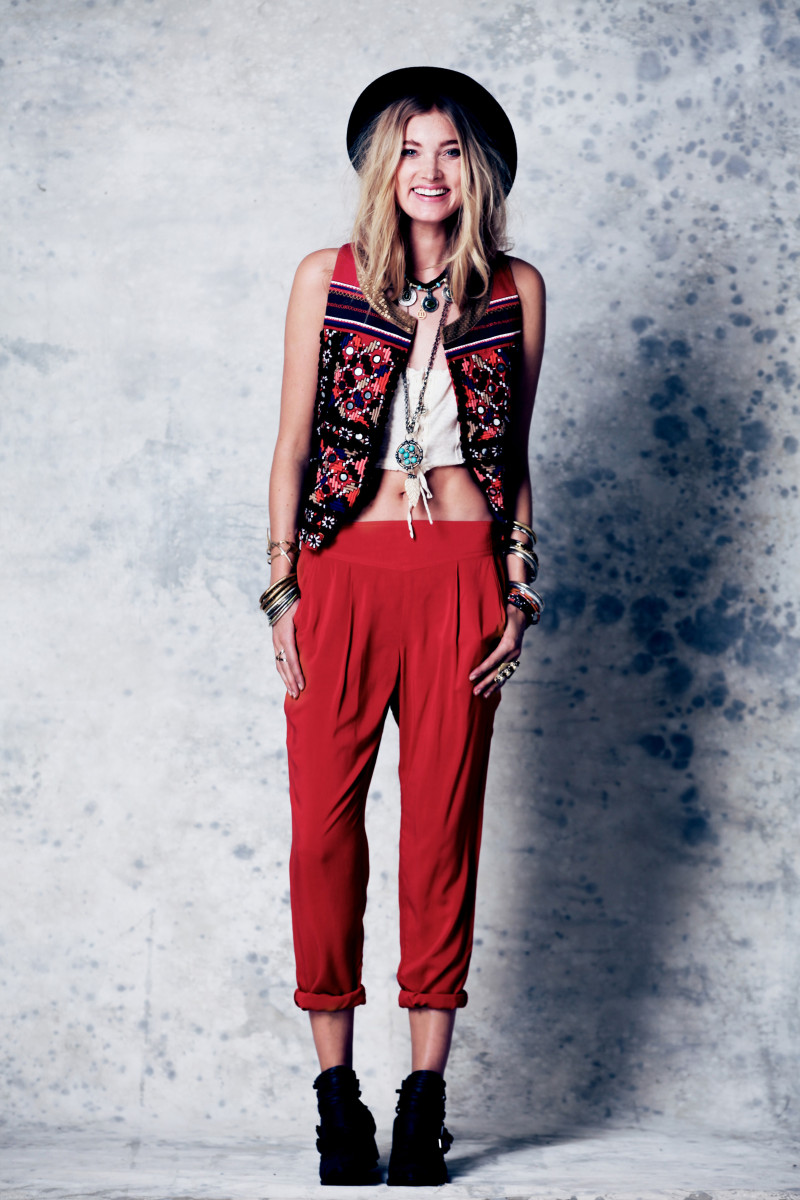Elsa Hosk featured in  the Free People lookbook for Spring 2013