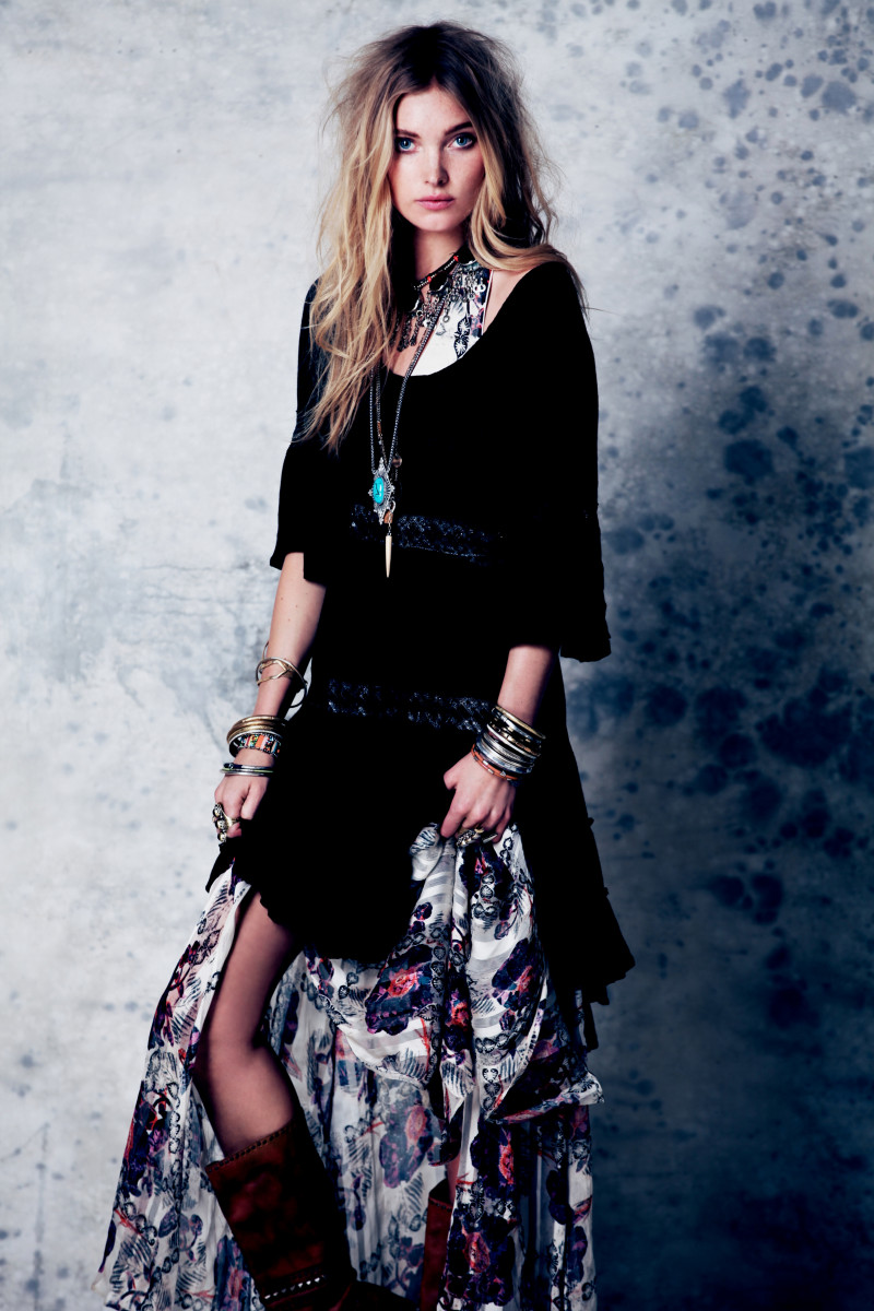 Elsa Hosk featured in  the Free People lookbook for Spring 2013