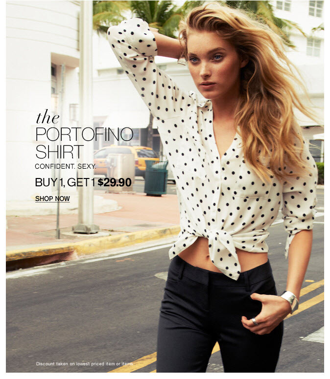 Elsa Hosk featured in  the Express advertisement for Spring/Summer 2013