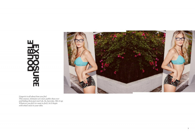 Elsa Hosk featured in  the Nordstrom catalogue for Spring/Summer 2013