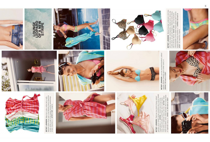 Elsa Hosk featured in  the Nordstrom catalogue for Spring/Summer 2013