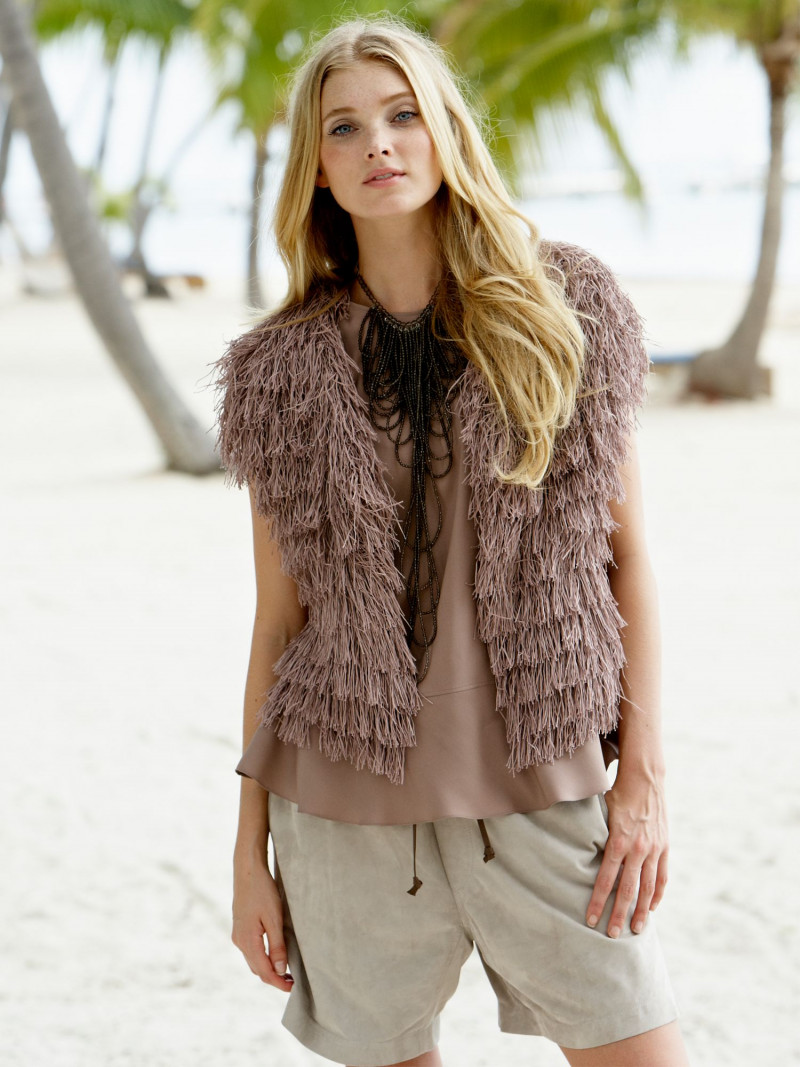 Elsa Hosk featured in  the Gorsuch catalogue for Spring/Summer 2013