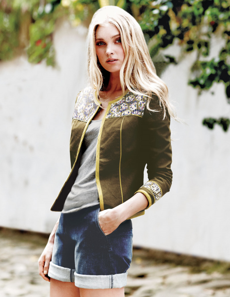 Elsa Hosk featured in  the Boden catalogue for Summer 2013