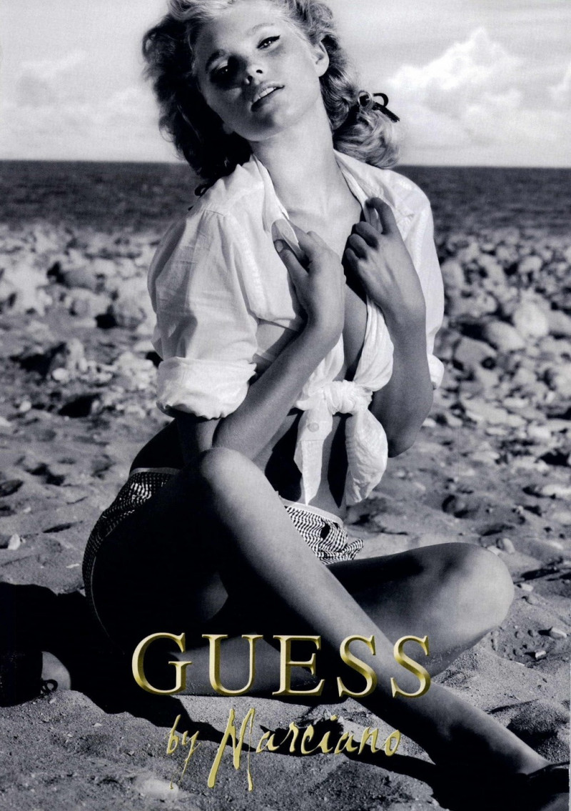 Elsa Hosk featured in  the Guess Fragrance advertisement for Spring/Summer 2007