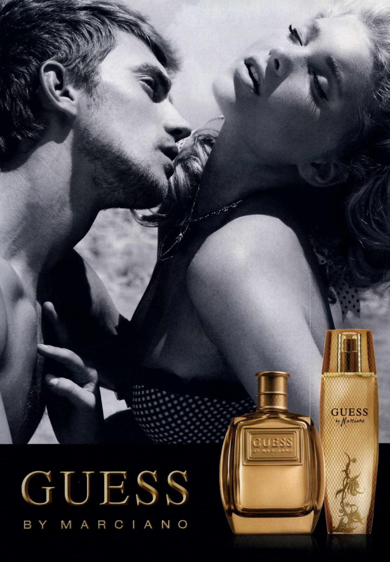 Elsa Hosk featured in  the Guess Fragrance advertisement for Spring/Summer 2007