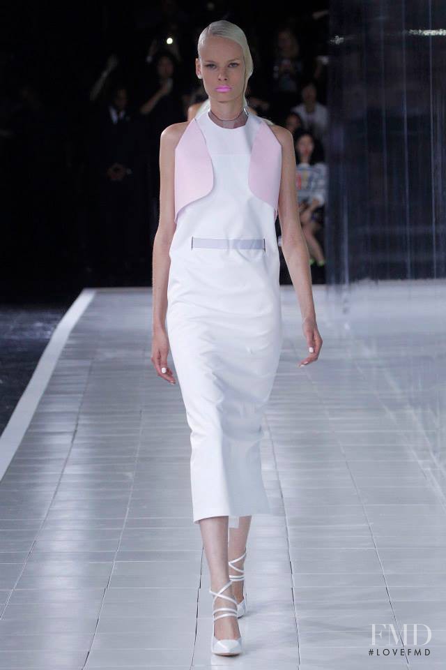 Irene Hiemstra featured in  the Prabal Gurung fashion show for Spring/Summer 2014