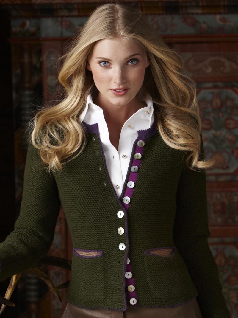 Elsa Hosk featured in  the Gorsuch catalogue for Autumn/Winter 2012