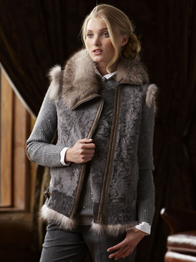 Elsa Hosk featured in  the Gorsuch catalogue for Autumn/Winter 2012