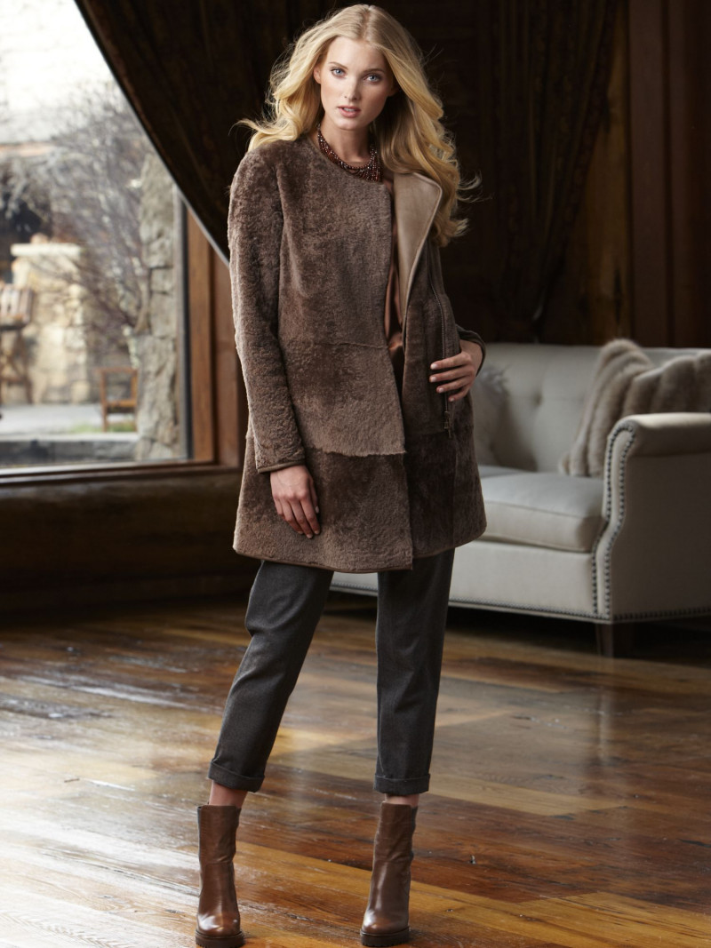 Elsa Hosk featured in  the Gorsuch catalogue for Autumn/Winter 2012