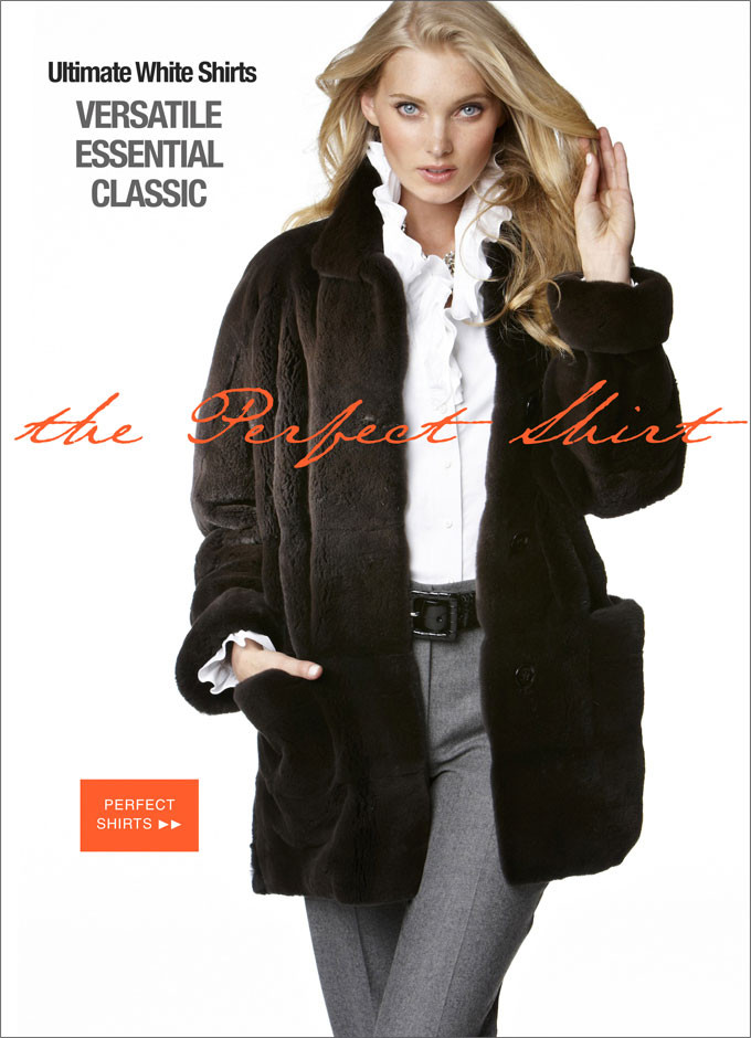 Elsa Hosk featured in  the Gorsuch catalogue for Autumn/Winter 2012