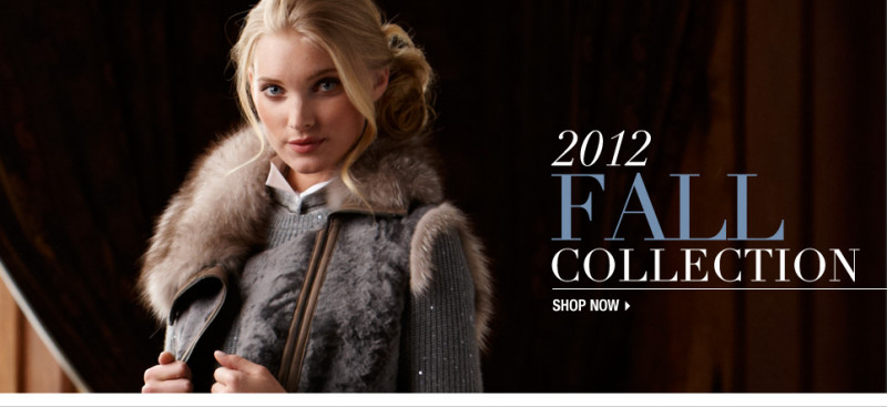 Elsa Hosk featured in  the Gorsuch catalogue for Autumn/Winter 2012