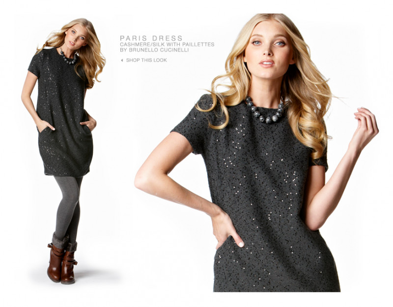 Elsa Hosk featured in  the Gorsuch catalogue for Autumn/Winter 2012