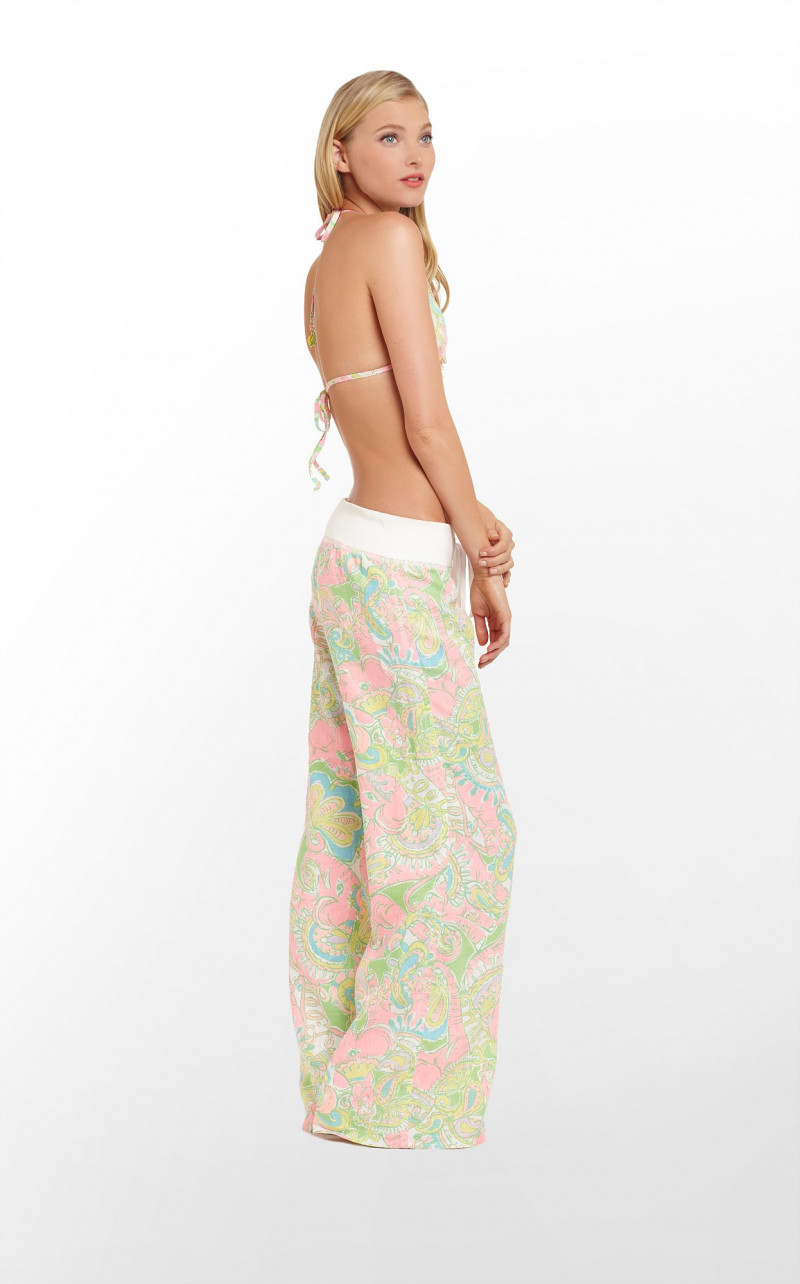 Elsa Hosk featured in  the Lilly Pulitzer catalogue for Spring 2013