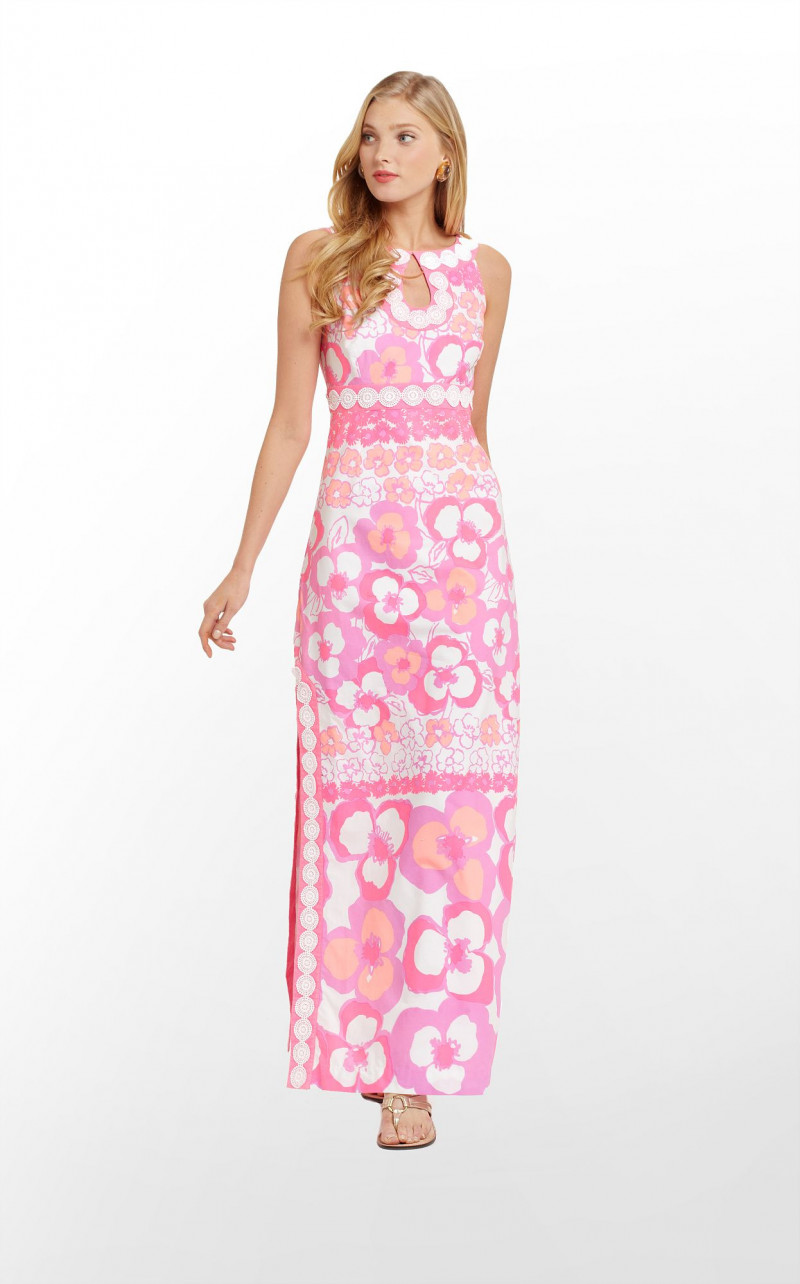 Elsa Hosk featured in  the Lilly Pulitzer catalogue for Spring 2013