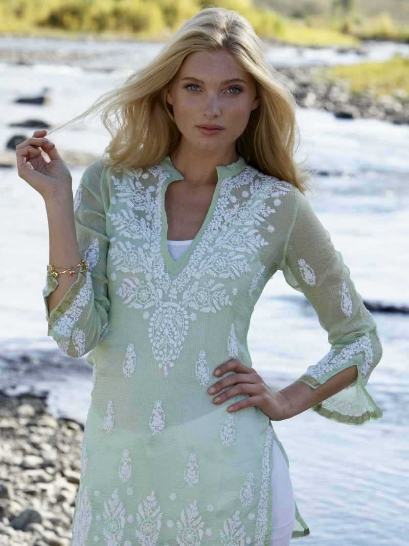 Elsa Hosk featured in  the Gorsuch catalogue for Spring/Summer 2012