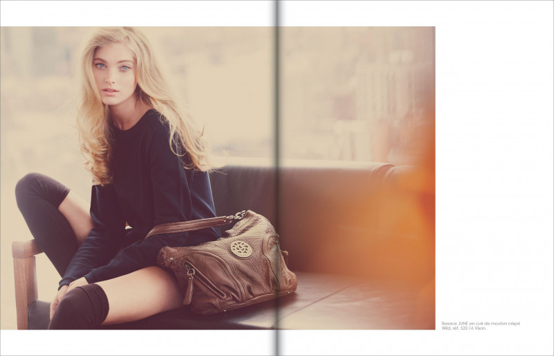 Elsa Hosk featured in  the Lancaster Paris catalogue for Autumn/Winter 2011