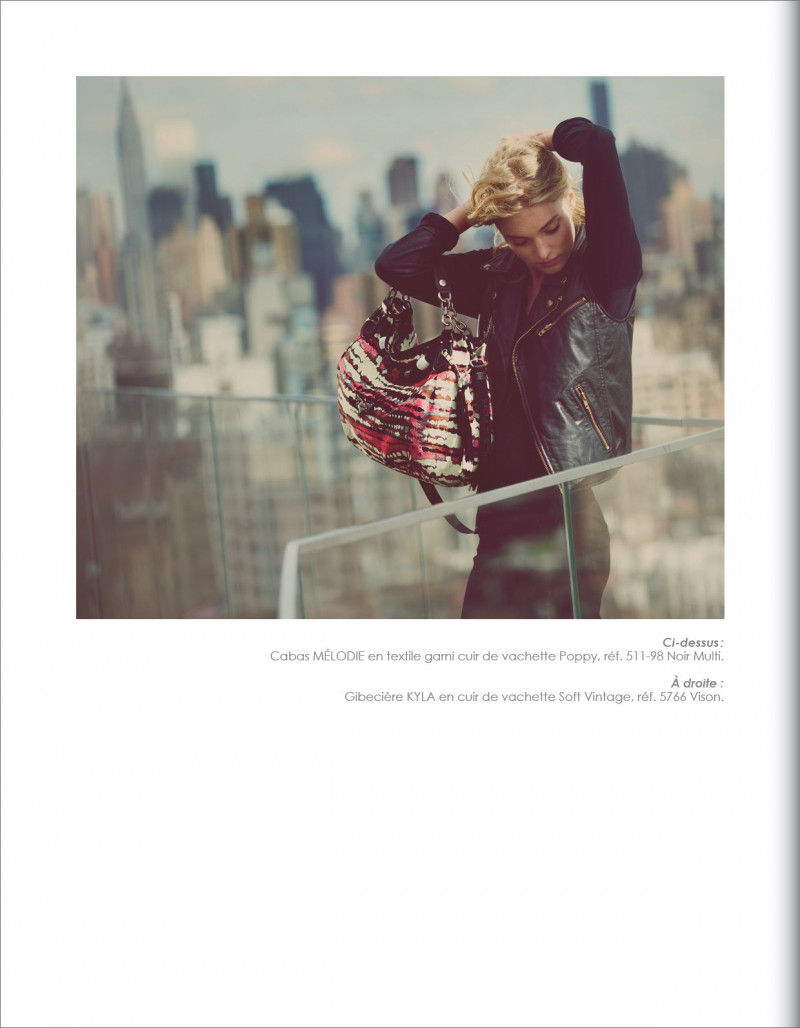 Elsa Hosk featured in  the Lancaster Paris catalogue for Autumn/Winter 2011