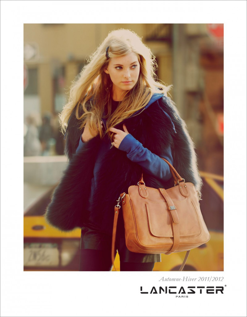 Elsa Hosk featured in  the Lancaster Paris catalogue for Autumn/Winter 2011