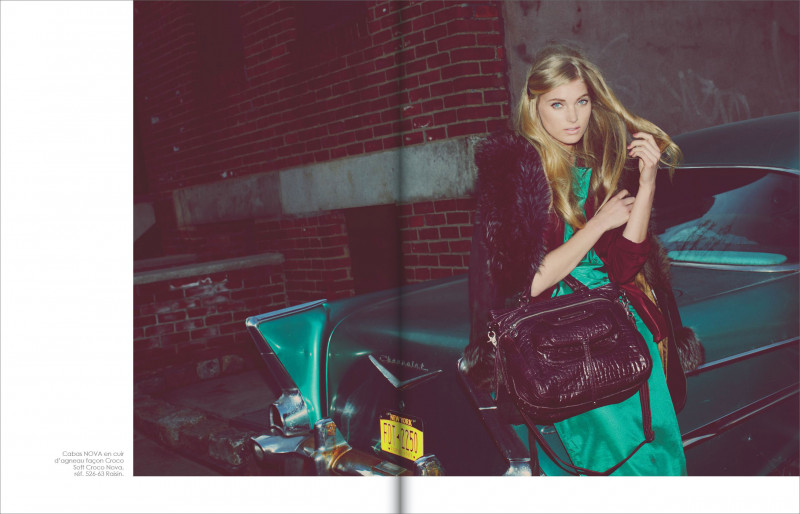 Elsa Hosk featured in  the Lancaster Paris catalogue for Autumn/Winter 2011