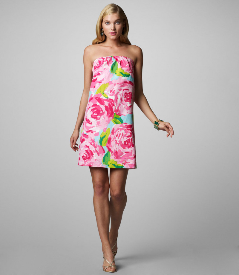 Elsa Hosk featured in  the Lilly Pulitzer catalogue for Spring 2012