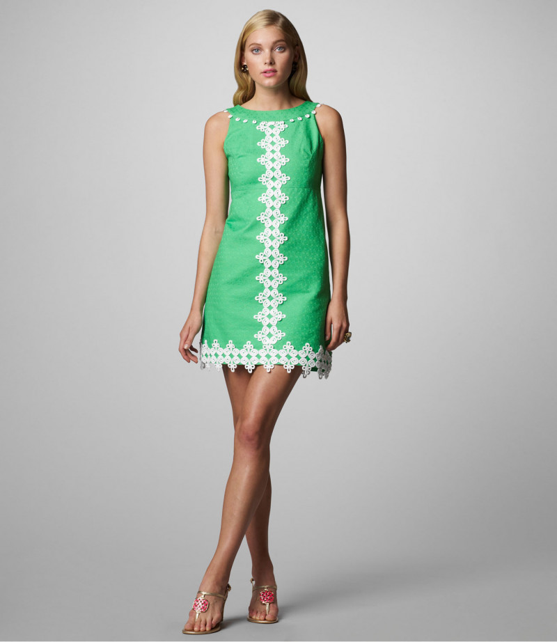 Elsa Hosk featured in  the Lilly Pulitzer catalogue for Spring 2012