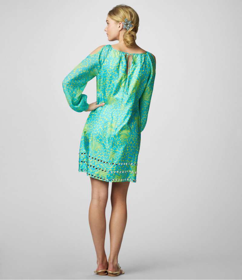 Elsa Hosk featured in  the Lilly Pulitzer catalogue for Spring 2012