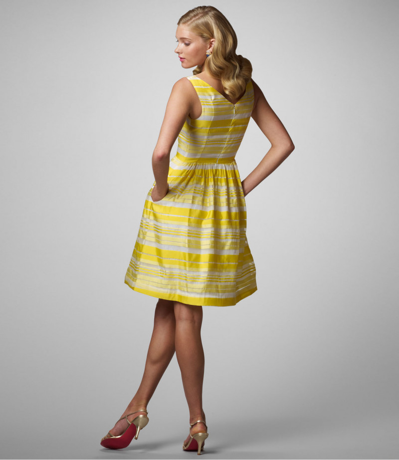 Elsa Hosk featured in  the Lilly Pulitzer catalogue for Spring 2012