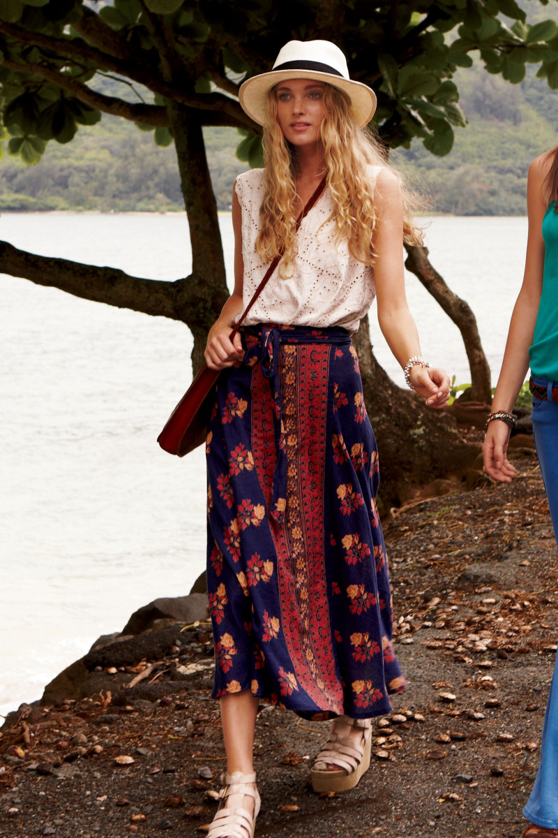 Elsa Hosk featured in  the Free People lookbook for Summer 2011