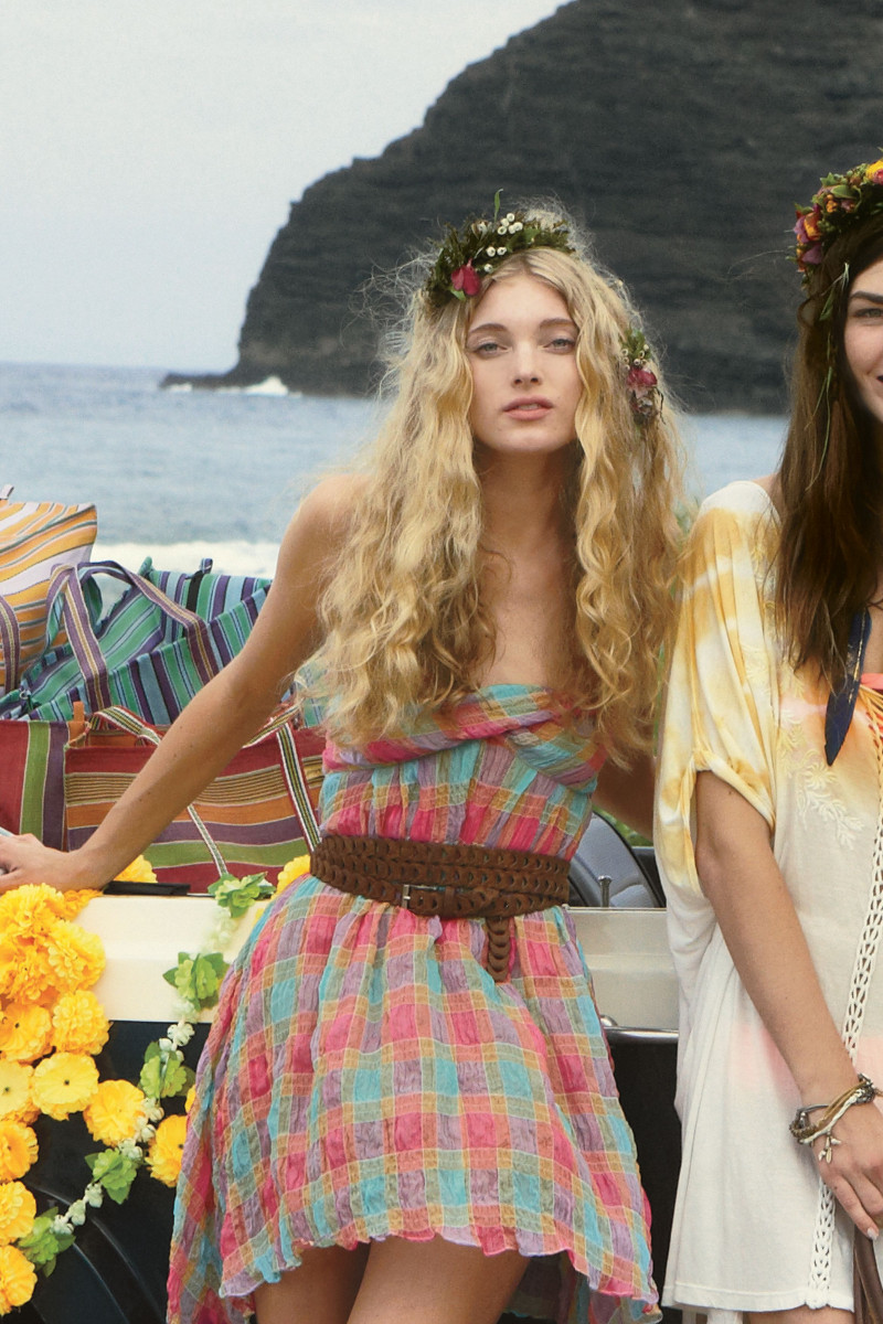 Elsa Hosk featured in  the Free People lookbook for Summer 2011