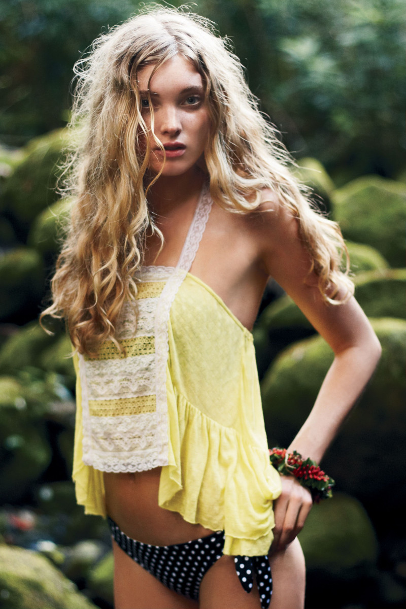 Elsa Hosk featured in  the Free People lookbook for Summer 2011
