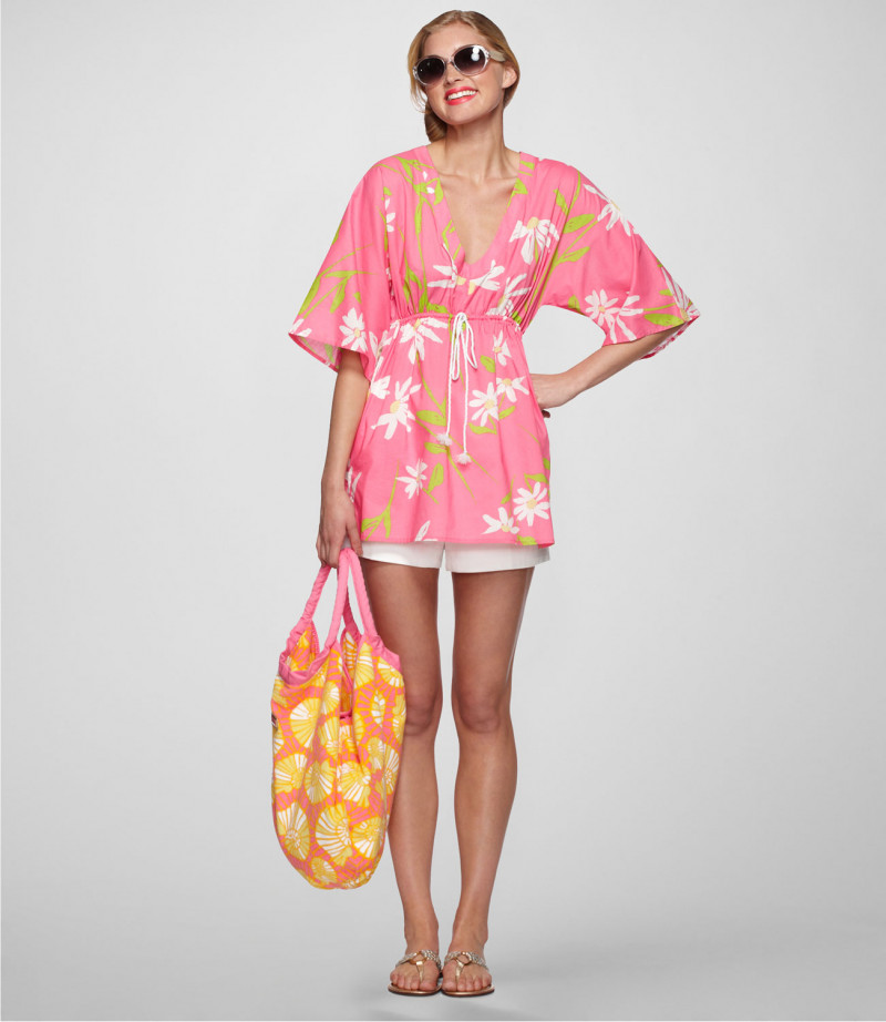 Elsa Hosk featured in  the Lilly Pulitzer catalogue for Summer 2011