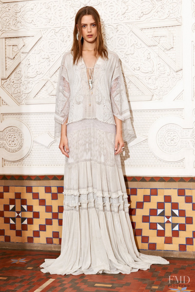 Esther Heesch featured in  the Roberto Cavalli fashion show for Resort 2014