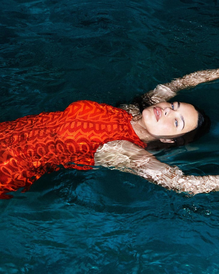 Adriana Lima featured in  the Marc Jacobs advertisement for Pre-Fall 2023